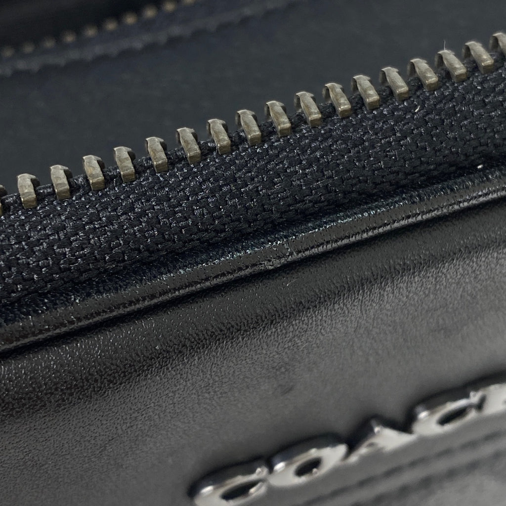 コーチ シグネチャー ショルダーバッグ 斜め掛け ショルダーバッグ コーティングキャンバス ブラック メンズ 【中古】brbag