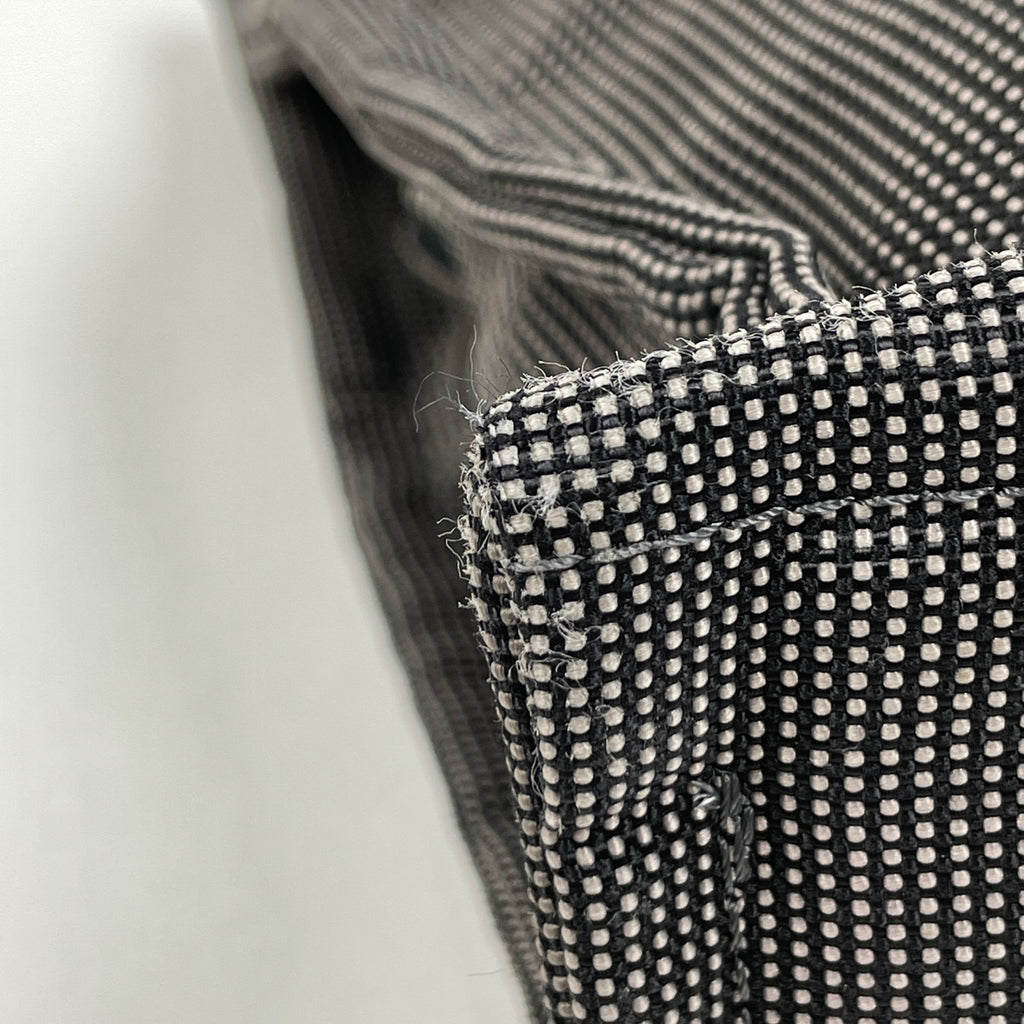 エルメス エールライン トート PM ハンドバッグ トートバッグ ナイロンキャンバス グレー レディース 【中古】brbag