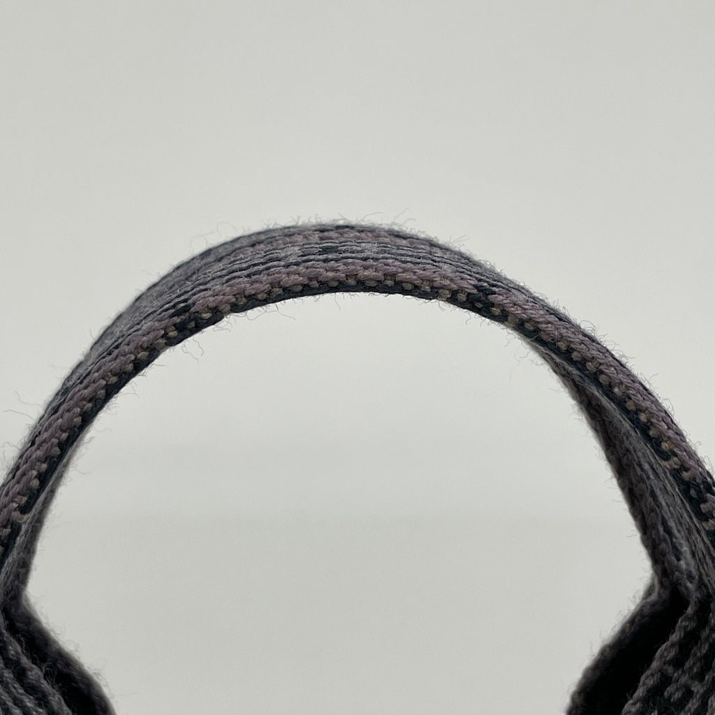 エルメス エールライン トート PM ハンドバッグ トートバッグ ナイロンキャンバス グレー レディース 【中古】brbag