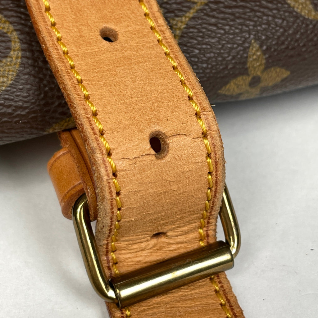 ルイ・ヴィトン ソミュール 43 斜め掛け ショルダーバッグ モノグラム ブラウン M42252 レディース 【中古】brbag