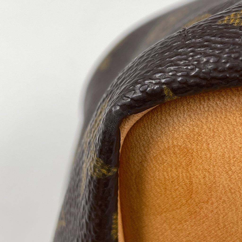 ルイ・ヴィトン プチ ノエ ワンショルダー 肩掛け 巾着型 ショルダーバッグ モノグラム ブラウン M42226 レディース 【中古】brbag