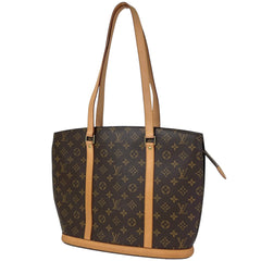 ルイ・ヴィトン バビロン 肩掛け ショルダーバッグ 通勤 トートバッグ モノグラム ブラウン M51102 レディース 【中古】brbag