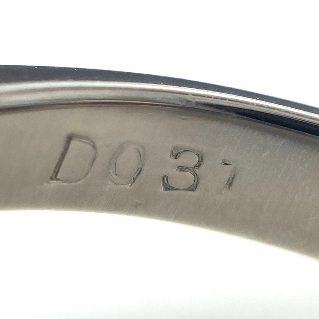 パール デザインリング プラチナ 指輪 メレダイヤ 真珠 リング 10号 Pt900 パール ダイヤモンド レディース 【中古】nbjwl