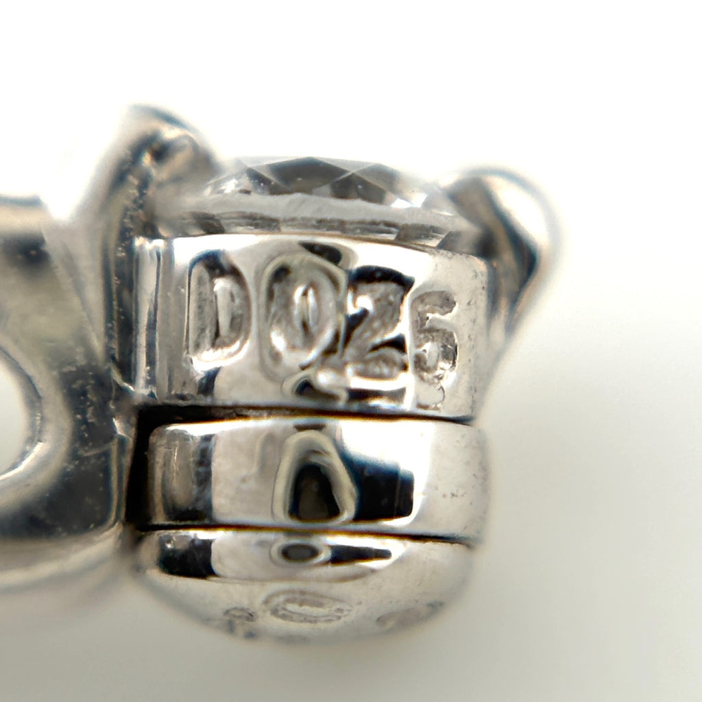 メレダイヤ ペンダントトップ プラチナ ペンダントトップ Pt900 ダイヤモンド レディース ノンブランドジュエリー 【中古】nbjwl