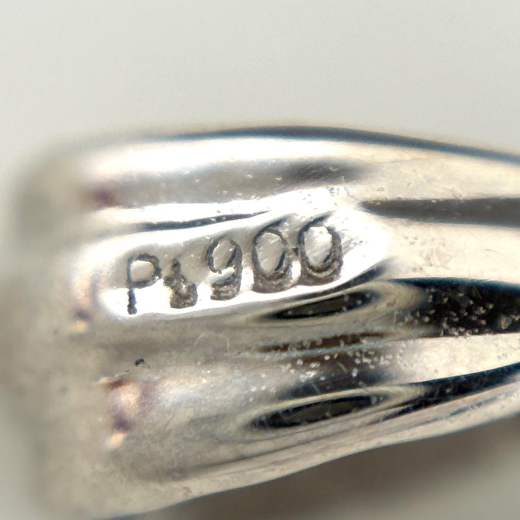 エメラルド ペンダントトップ プラチナ メレダイヤ ペンダントトップ Pt900 エメラルド ダイヤモンド レディース ノンブランドジュエリー 【中古】nbjwl