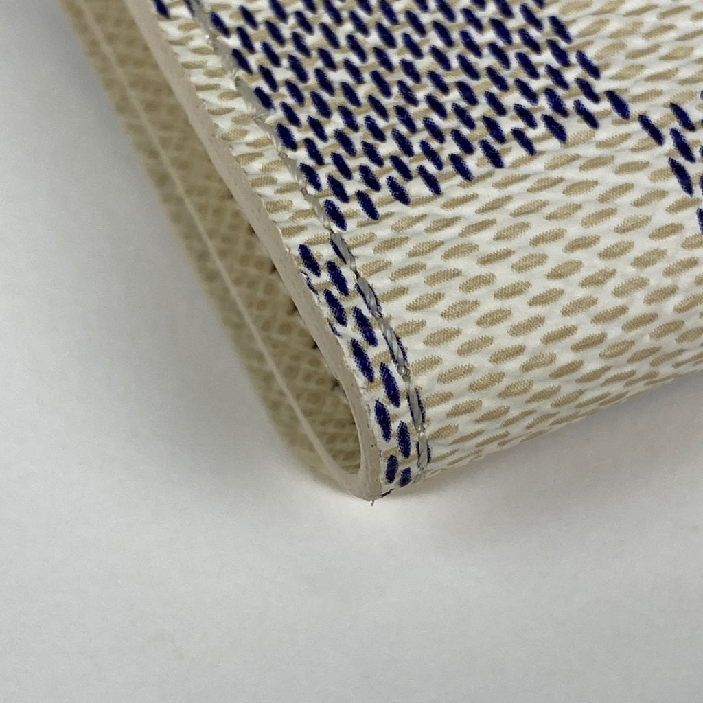 ルイ・ヴィトン ミュルティクレ 4 鍵入れ キーホルダー キーケース ダミエアズール ホワイト N60020 レディース 【中古】brbag