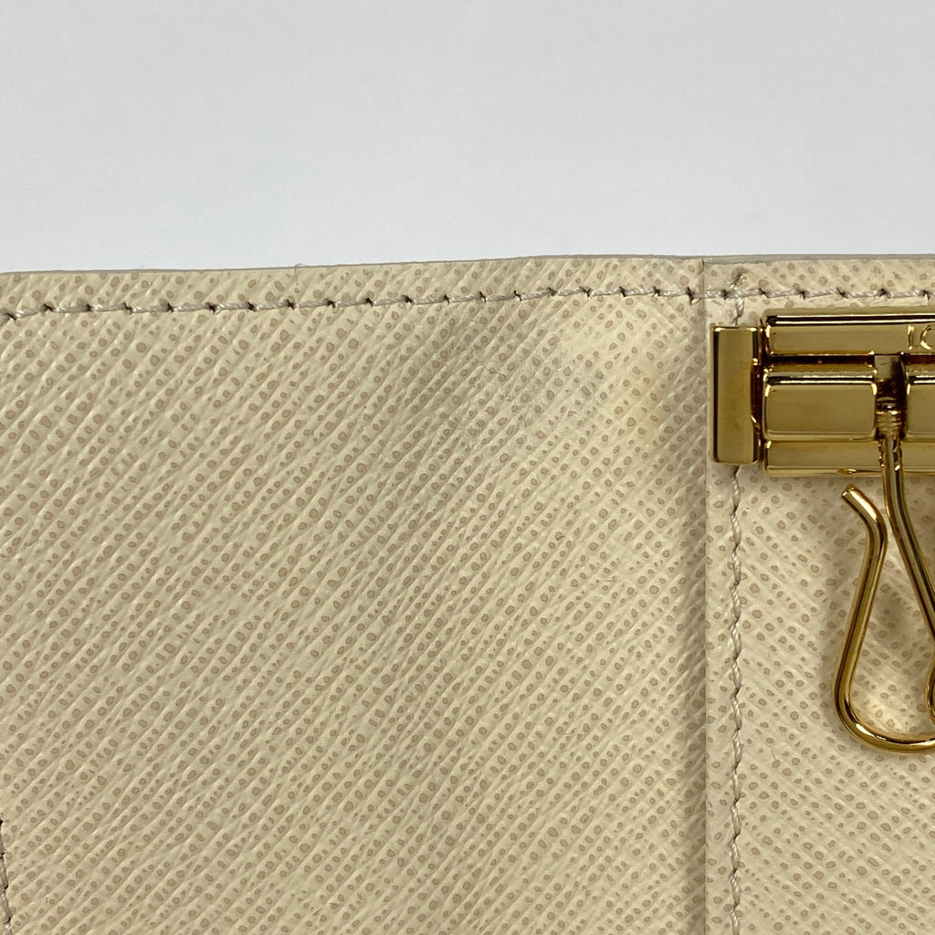 ルイ・ヴィトン ミュルティクレ 4 鍵入れ キーホルダー キーケース ダミエアズール ホワイト N60020 レディース 【中古】brbag