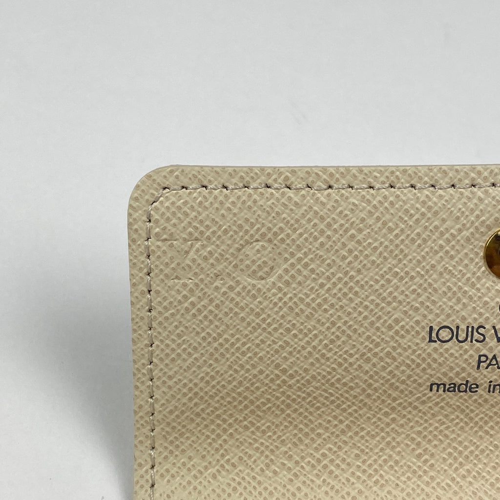 ルイ・ヴィトン ミュルティクレ 4 鍵入れ キーホルダー キーケース ダミエアズール ホワイト N60020 レディース 【中古】brbag