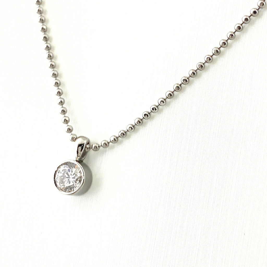 ダイヤモンド デザインネックレス プラチナ ペンダント ネックレス Pt1000 Pt850 ダイヤモンド レディース 【中古】nbjwl