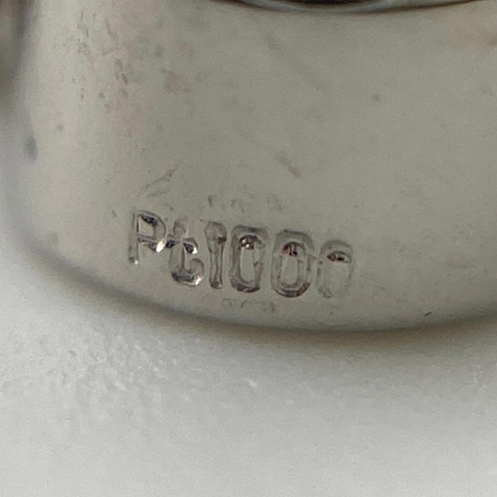 ダイヤモンド デザインネックレス プラチナ ペンダント ネックレス Pt1000 Pt850 ダイヤモンド レディース 【中古】nbjwl