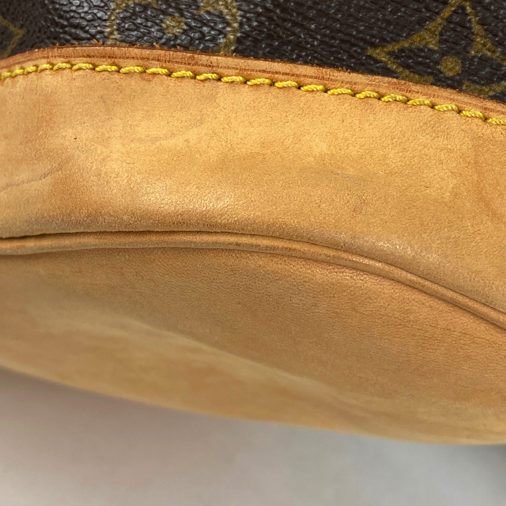 ルイ・ヴィトン モンスリ GM バックパック デイパック リュック モノグラム ブラウン M51135 レディース 【中古】brbag