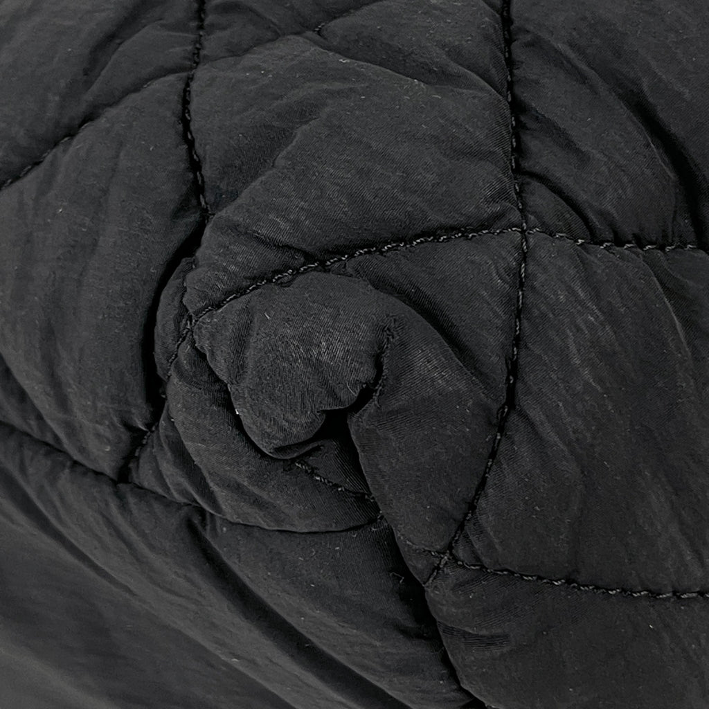 シャネル コココクーン スモール トートバッグ ココマーク ハンドバッグ トートバッグ ナイロン ブラック A48610 レディース 【中古】brbag