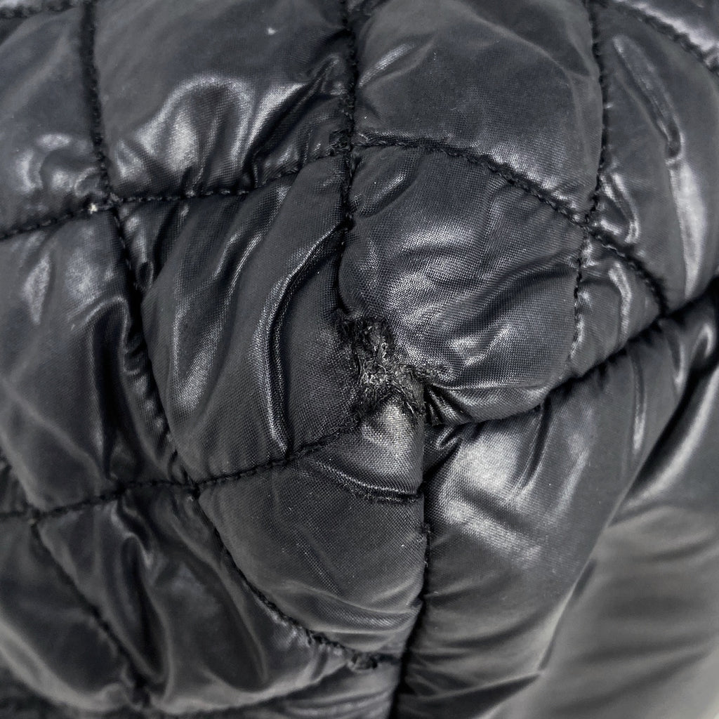 シャネル コココクーン ミディアム トートバッグ ココマーク ハンドバッグ トートバッグ ナイロン ブラック A48611 レディース 【中古】brbag