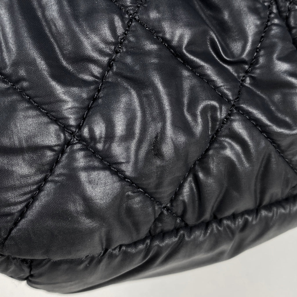 シャネル コココクーン ミディアム トートバッグ ココマーク ハンドバッグ トートバッグ ナイロン ブラック A48611 レディース 【中古】brbag