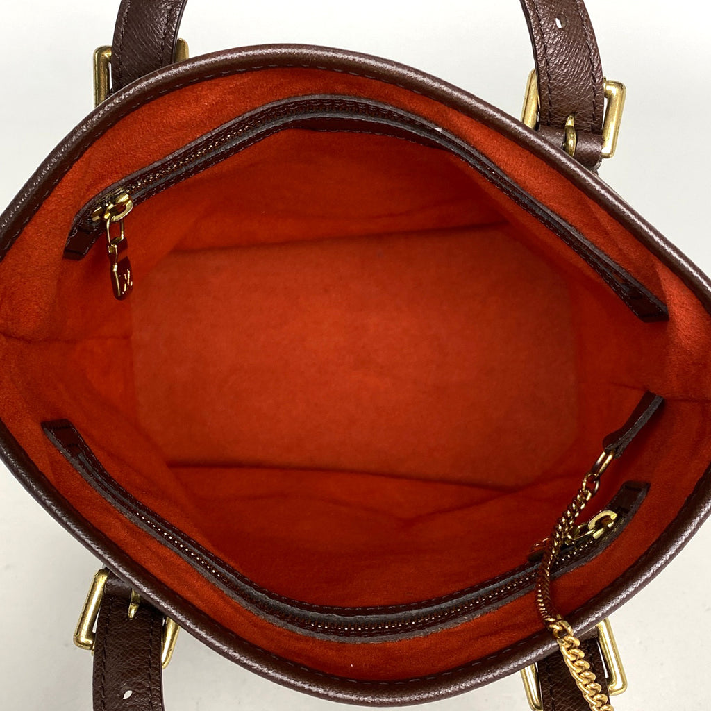 ルイ・ヴィトン マレ ハンドバッグ バケット ショルダー トートバッグ ダミエ ブラウン N42240 レディース 【中古】brbag