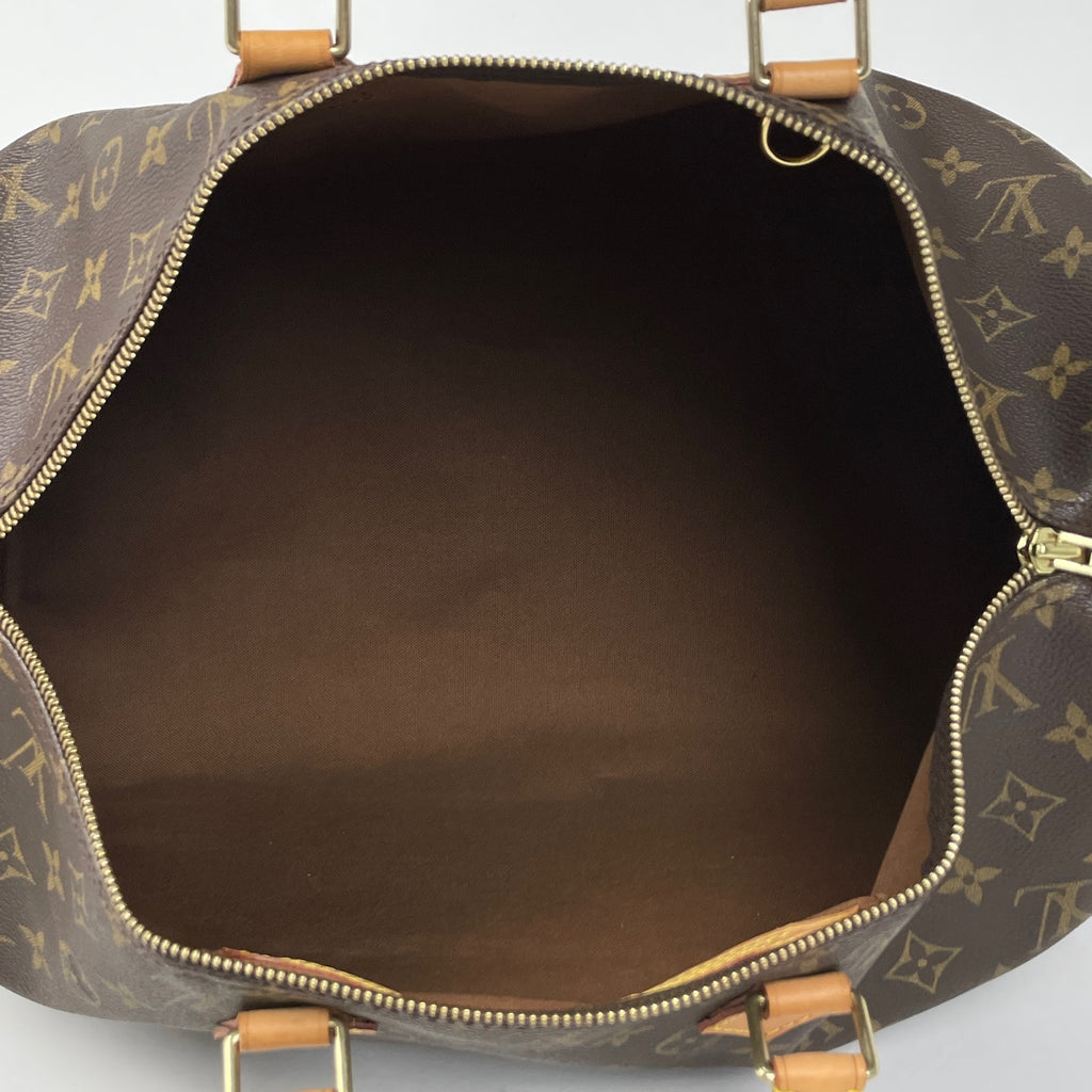ルイ・ヴィトン スピーディ 40 ボストンバッグ 通勤 ハンドバッグ モノグラム ブラウン M41522 レディース 【中古】brbag