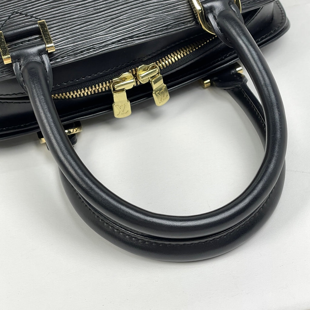 ルイ・ヴィトン ポンヌフ 手提げ ハンドバッグ エピ ノワール(ブラック) M52052 レディース 【中古】brbag