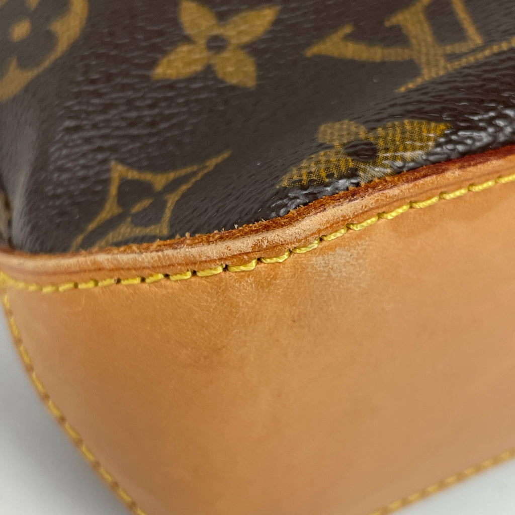 ルイ・ヴィトン トロター 斜め掛け ポシェット ショルダーバッグ モノグラム ブラウン M51240 レディース 【中古】brbag