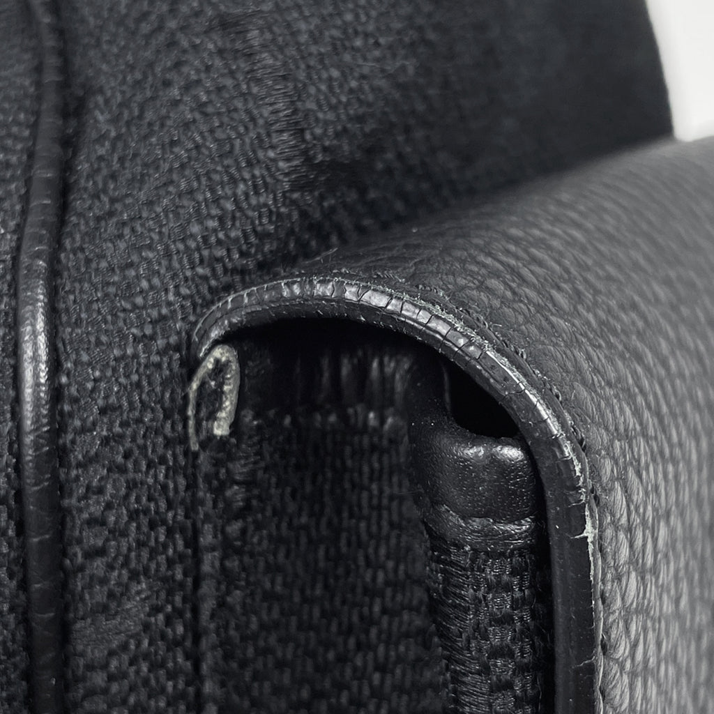 ブルガリ ロゴマニア トートバッグ ハンドバッグ トートバッグ キャンバス ブラック レディース 【中古】brbag