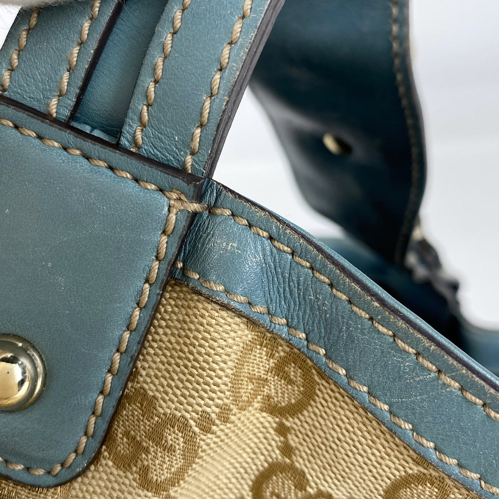 グッチ GG柄 ショルダーバッグ ホースビット ワンショルダー ショルダーバッグ GGキャンバス ブラウン 170014 レディース 【中古】brbag