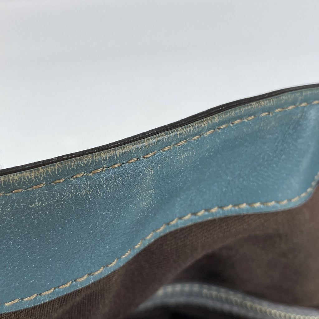 グッチ GG柄 ショルダーバッグ ホースビット ワンショルダー ショルダーバッグ GGキャンバス ブラウン 170014 レディース 【中古】brbag