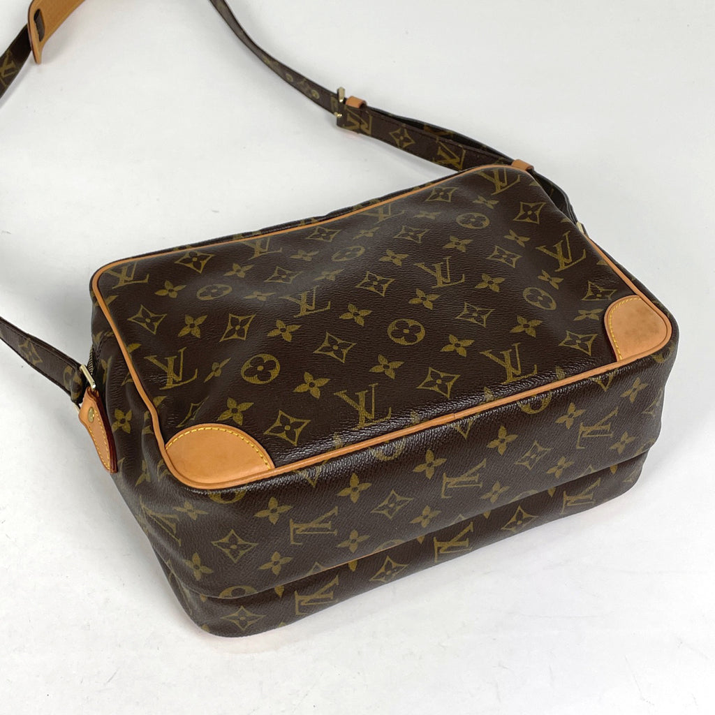 ルイ・ヴィトン ナイル 斜め掛け ショルダーバッグ モノグラム ブラウン M45244 レディース 【中古】brbag