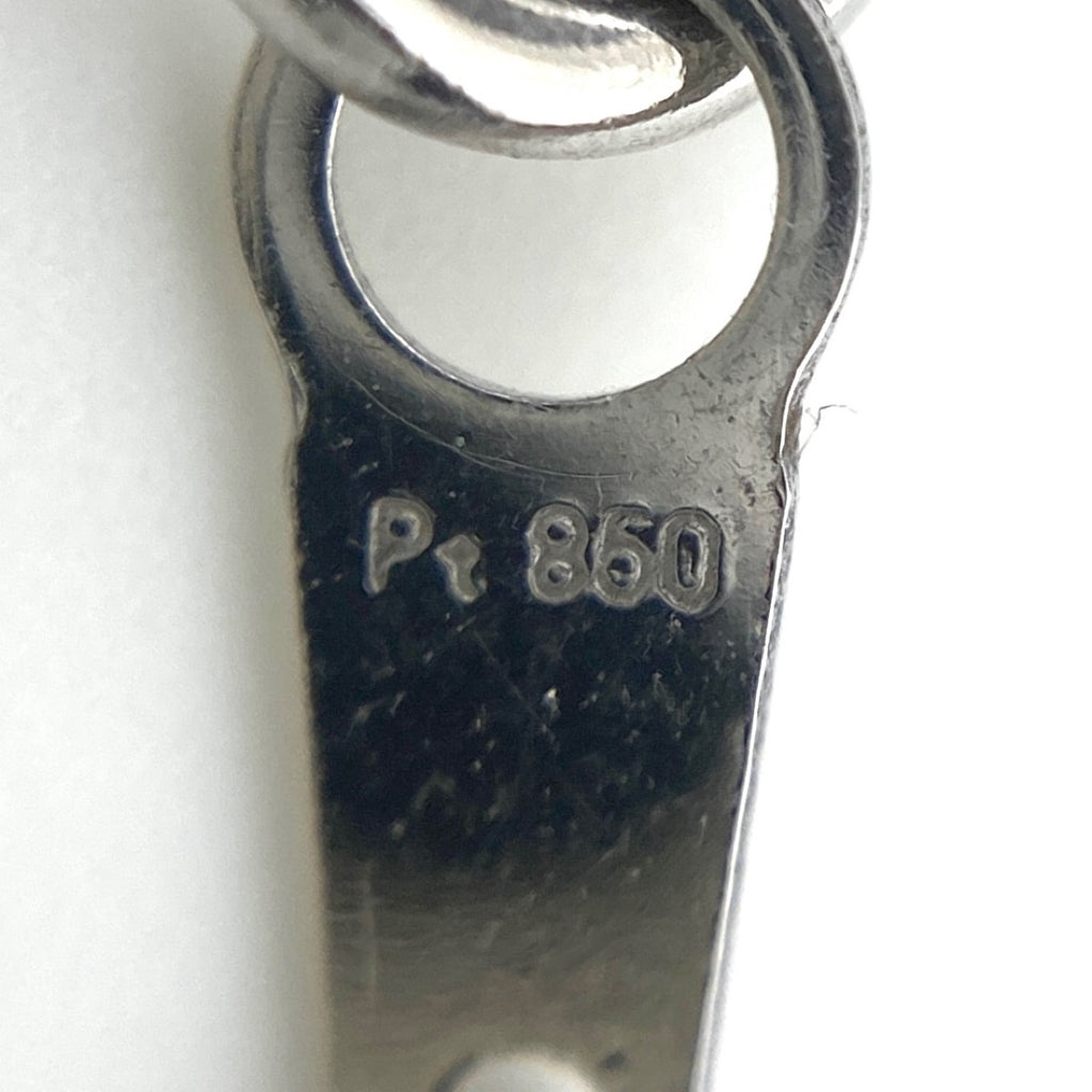 フラワーモチーフ デザインネックレス プラチナ YG イエローゴールド ペンダント 花 ネックレス Pt900 Pt850 ダイヤモンド レディース 【中古】nbjwl