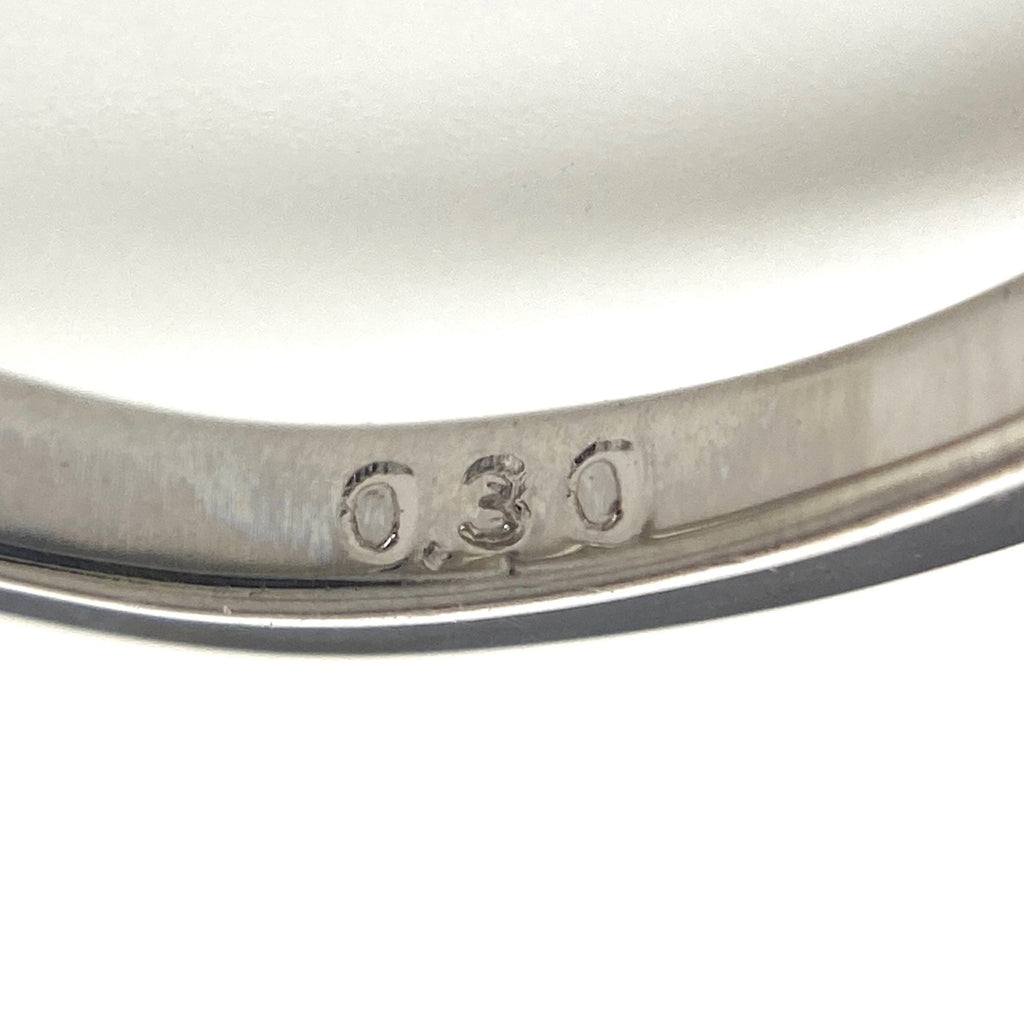 メレダイヤ デザインリング WG ホワイトゴールド 指輪 リング 13号 K18 WG ダイヤモンド レディース 【中古】nbjwl