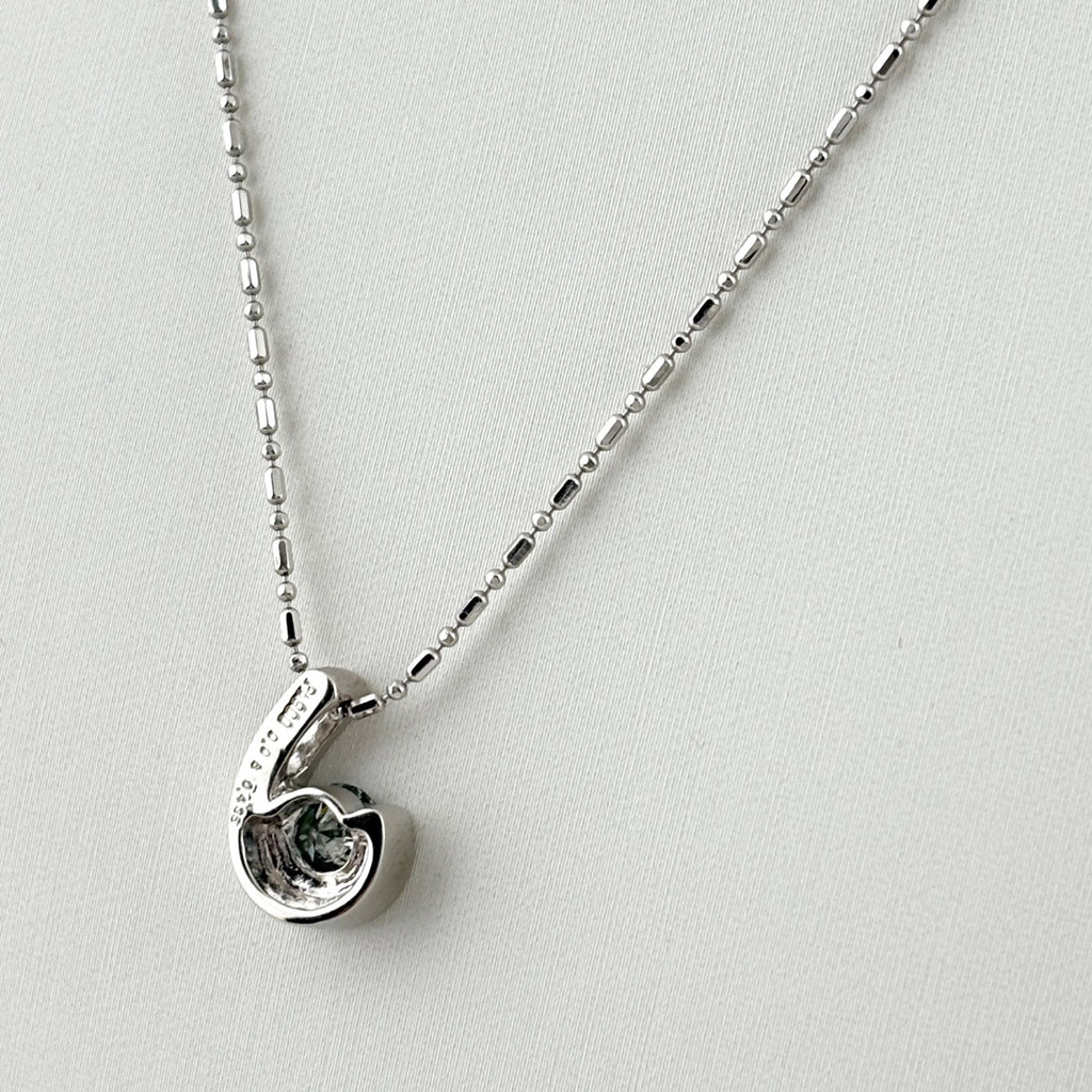 ダイヤモンド デザインネックレス プラチナ メレダイヤ ペンダント ネックレス Pt900 Pt850 ダイヤモンド レディース 【中古】nbjwl