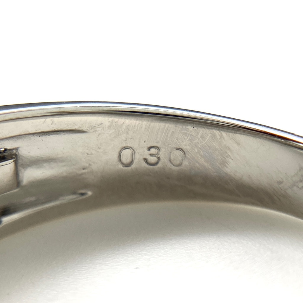 メレダイヤ デザインリング プラチナ 指輪 リング 12.5号 Pt900 ダイヤモンド レディース 【中古】nbjwl