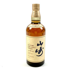 【東京都内限定お届け】 サントリー SUNTORY 山崎 12年 ピュアモルト 華 750ml 国産ウイスキー 酒 【古酒】liqbb