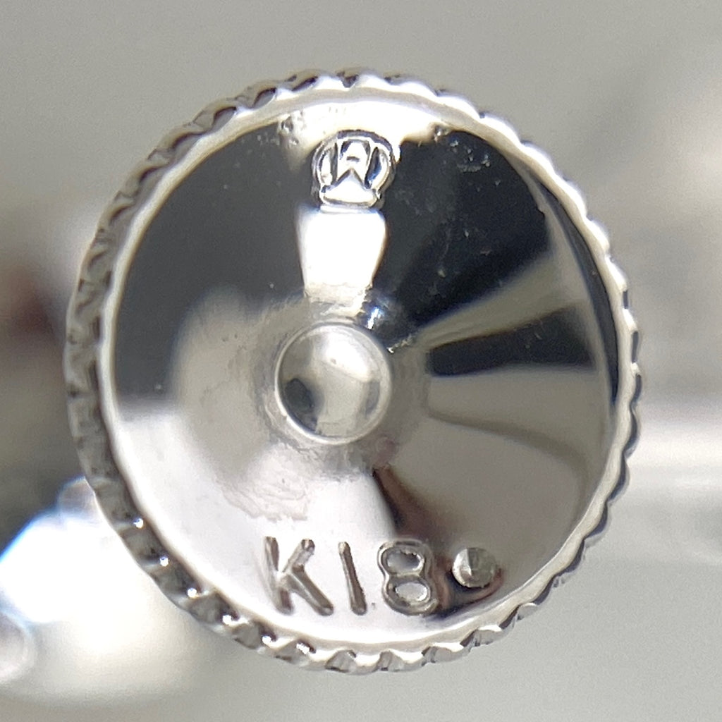 ミキモト パール デザインイヤリング 真珠 イヤリング K18 パール ダイヤモンド レディース 【中古】brjwl