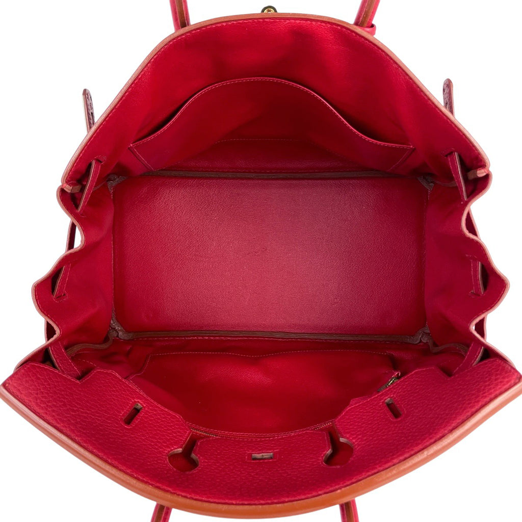 エルメス バーキン35cm ハンドバッグ フィヨルド レディース 【中古】brbag