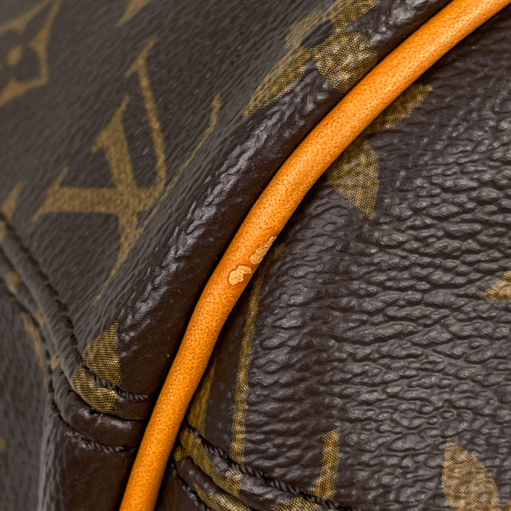 ルイ・ヴィトン パンチングバッグ ベビー カール ラガーフェルドコラボ トートバッグ モノグラム ブラウン M40230 レディース 【中古】brbag