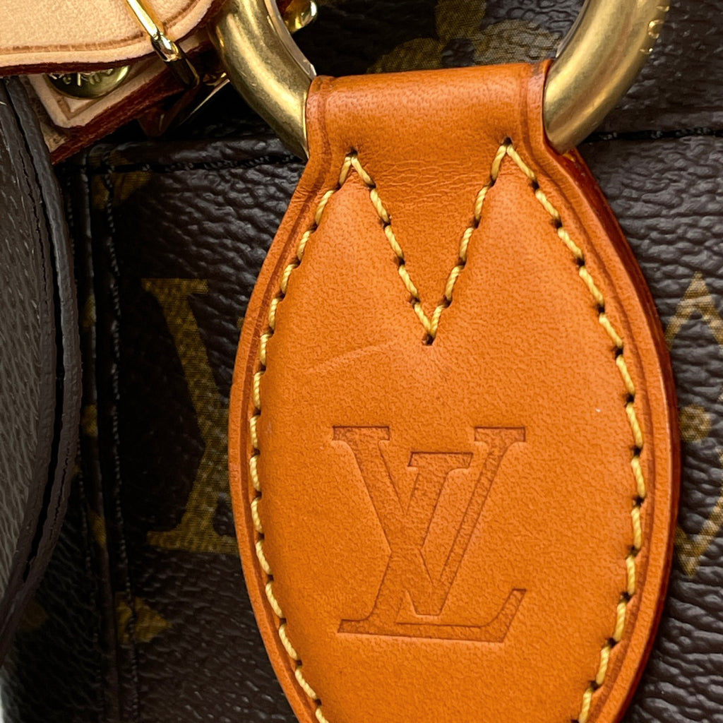 ルイ・ヴィトン パンチングバッグ ベビー カール ラガーフェルドコラボ トートバッグ モノグラム ブラウン M40230 レディース 【中古】brbag