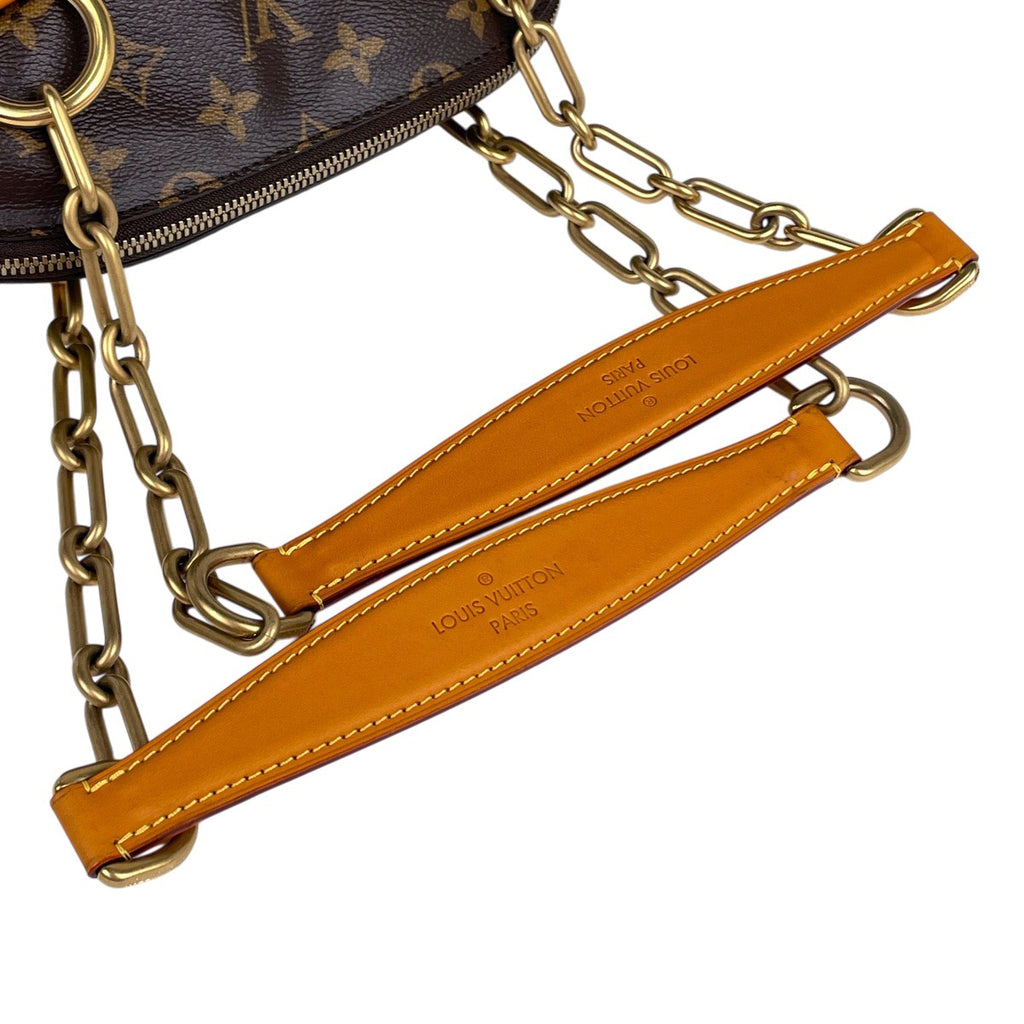 ルイ・ヴィトン パンチングバッグ ベビー カール ラガーフェルドコラボ トートバッグ モノグラム ブラウン M40230 レディース 【中古】brbag