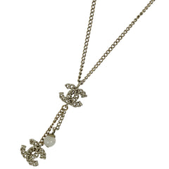 シャネル ココマーク ネックレス スイング ネックレス GP ゴールド レディース 【中古】bracc