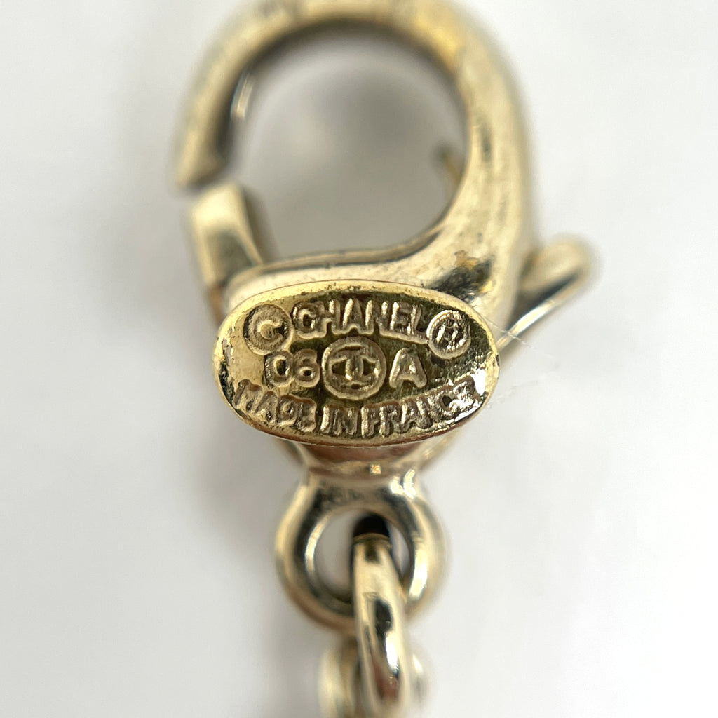 シャネル ココマーク ネックレス スイング ネックレス GP ゴールド レディース 【中古】bracc