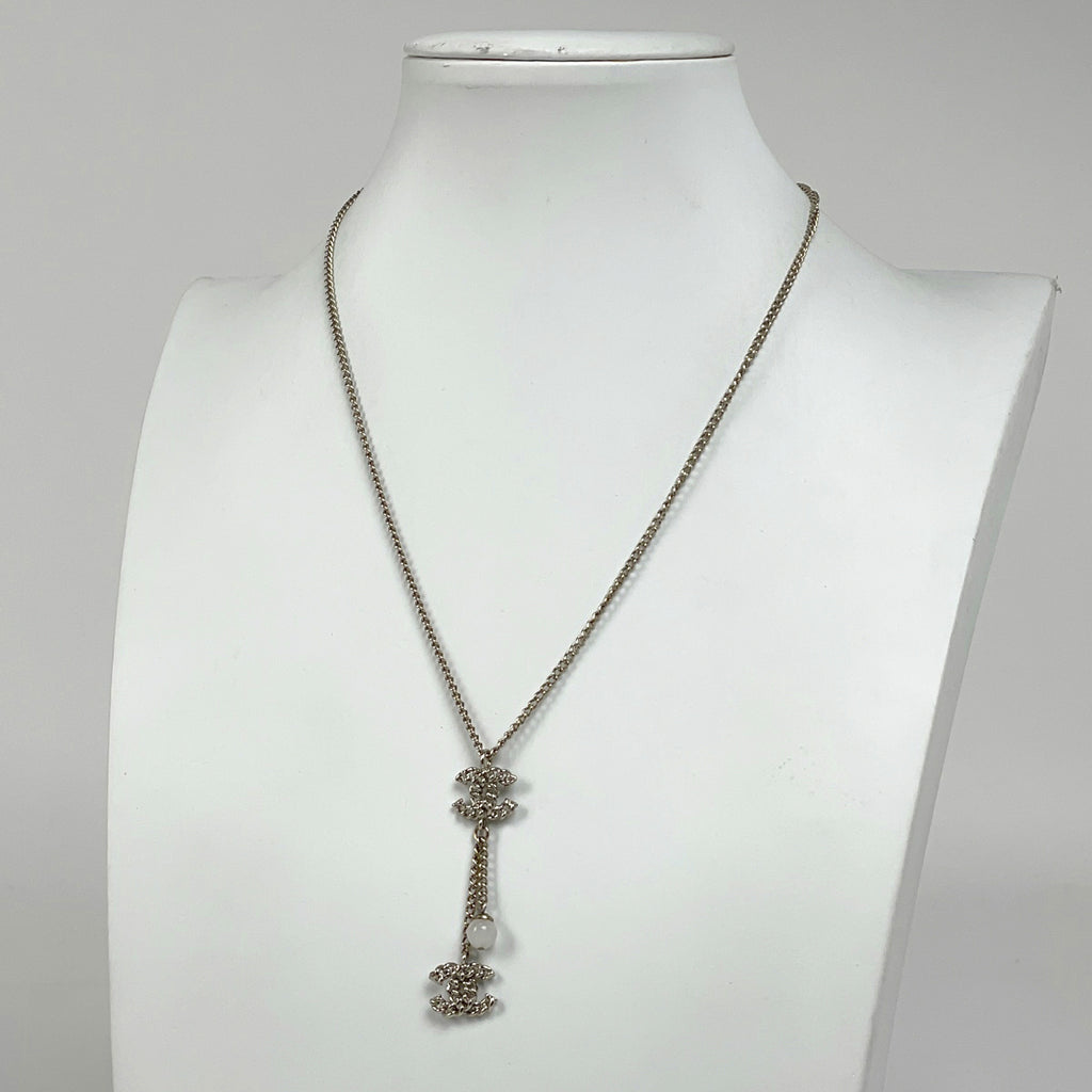 シャネル ココマーク ネックレス スイング ネックレス GP ゴールド レディース 【中古】bracc