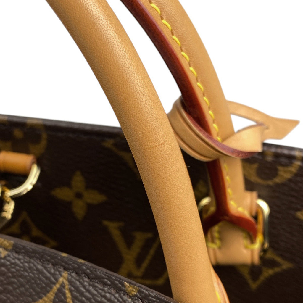 ルイ・ヴィトン モンテーニュ GM ハンドバッグ モノグラム ブラウン M41067 レディース 【中古】brbag