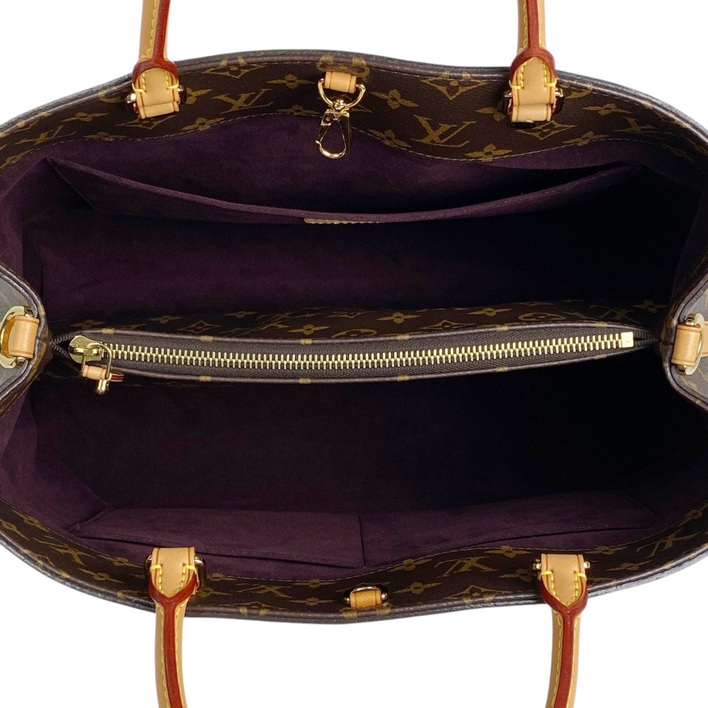 ルイ・ヴィトン モンテーニュ GM ハンドバッグ モノグラム ブラウン M41067 レディース 【中古】brbag