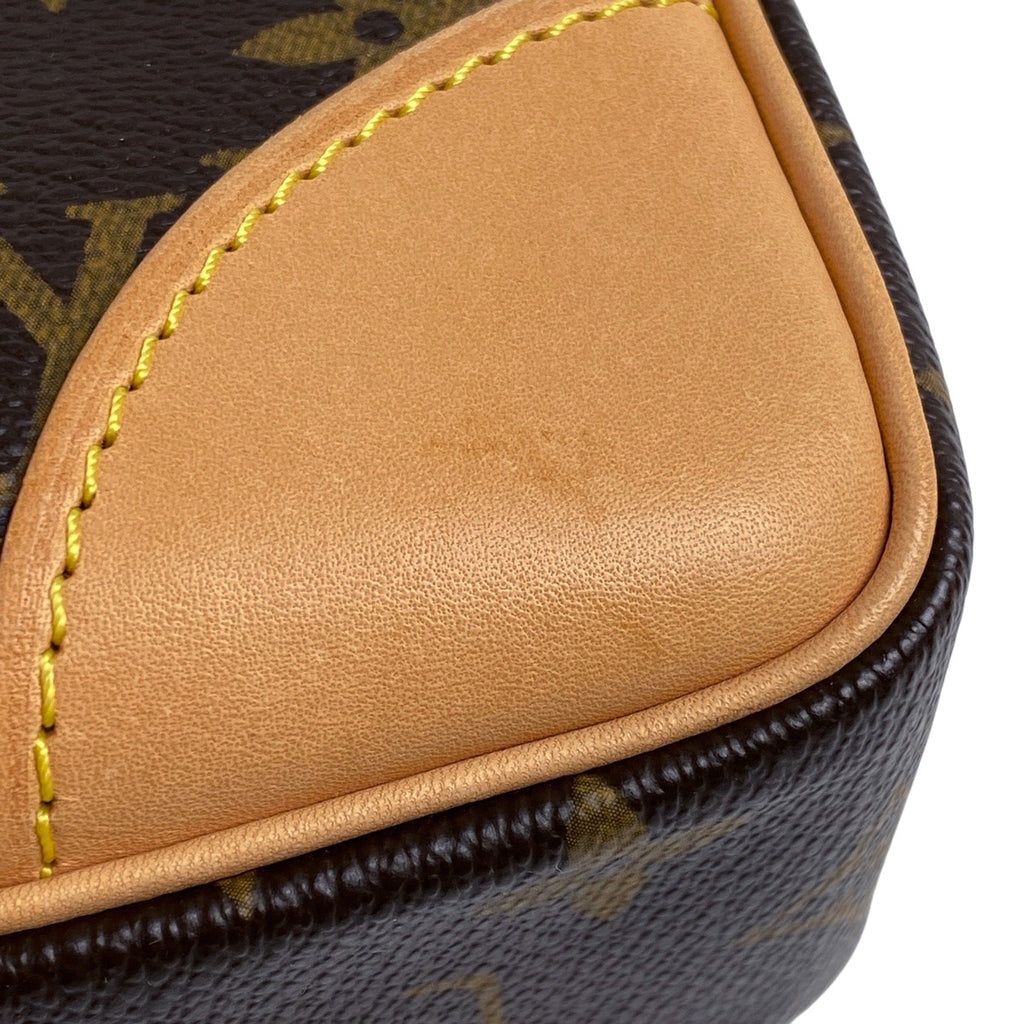 ルイ・ヴィトン ポルトドキュマン ヴォワヤージュ ハンドバッグ 旅行 ビジネスバッグ モノグラム ブラウン M53361 メンズ 【中古】brbag