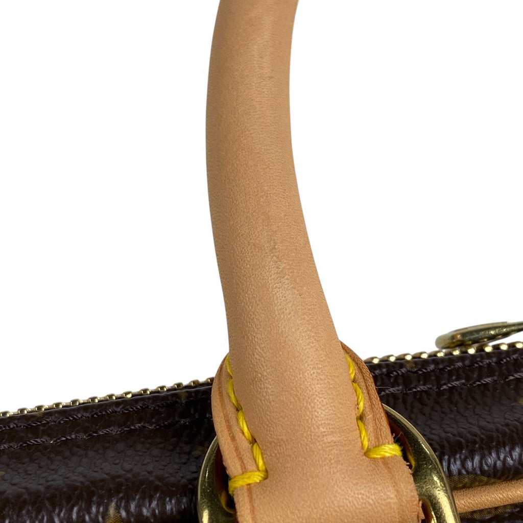 ルイ・ヴィトン ポルトドキュマン ヴォワヤージュ ハンドバッグ 旅行 ビジネスバッグ モノグラム ブラウン M53361 メンズ 【中古】brbag