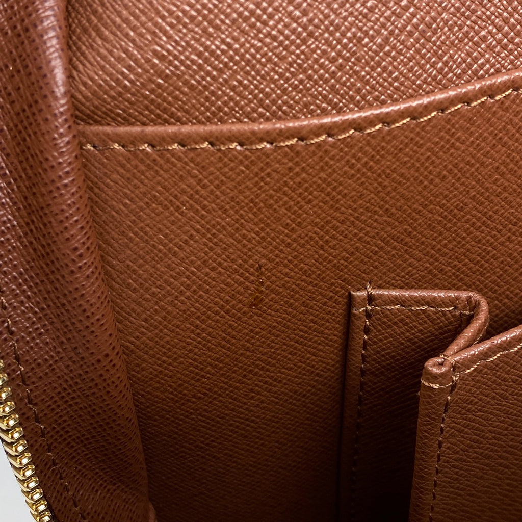 ルイ・ヴィトン ポルトドキュマン ヴォワヤージュ ハンドバッグ 旅行 ビジネスバッグ モノグラム ブラウン M53361 メンズ 【中古】brbag