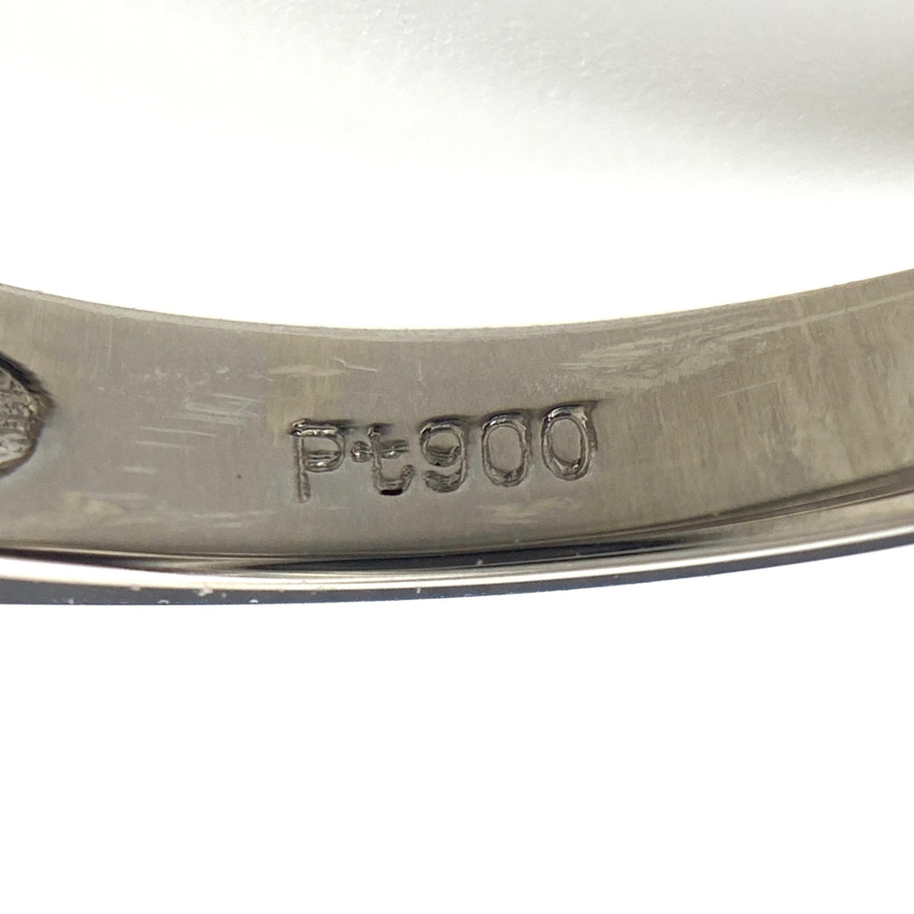 メレダイヤ デザインリング プラチナ 指輪 リング 12号 Pt900 ダイヤモンド レディース 【中古】nbjwl