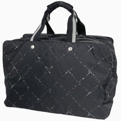 シャネル 旧トラベルライン ハンドバッグ 旅行バッグ ボストンバッグ ハンドバッグ ナイロン ブラック レディース 【中古】brbag