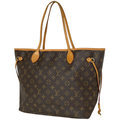 ルイ・ヴィトン ネヴァーフル MM ショルダーバッグ ショッピング 肩掛け トートバッグ モノグラム ブラウン M40156 レディース 【中古】brbag