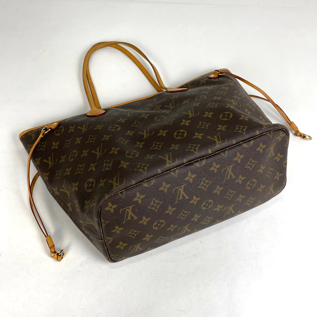 ルイ・ヴィトン ネヴァーフル MM ショルダーバッグ ショッピング 肩掛け トートバッグ モノグラム ブラウン M40156 レディース 【中古】brbag