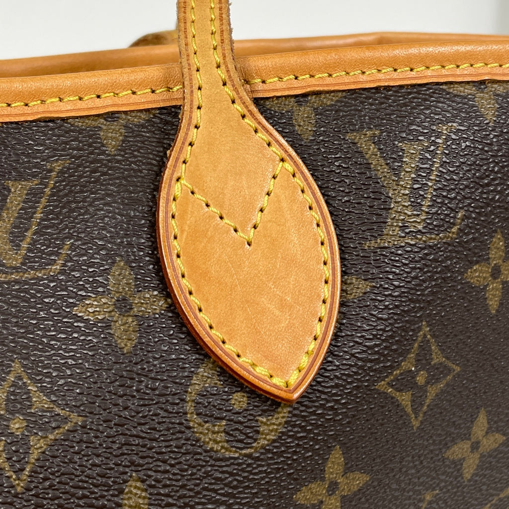 ルイ・ヴィトン ネヴァーフル MM ショルダーバッグ ショッピング 肩掛け トートバッグ モノグラム ブラウン M40156 レディース 【中古】brbag