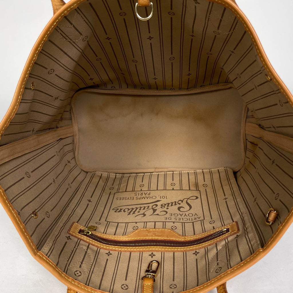 ルイ・ヴィトン ネヴァーフル MM ショルダーバッグ ショッピング 肩掛け トートバッグ モノグラム ブラウン M40156 レディース 【中古】brbag